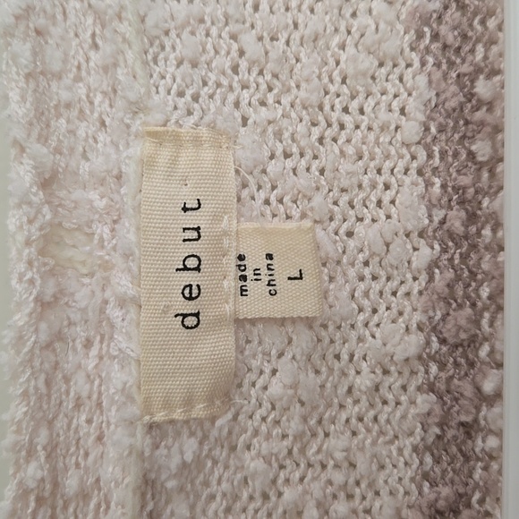 Debut Fuzzy Cream Cardigan - Picture 3 of 9